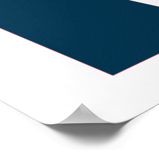 Donald Trump WEIRD Poster (Ecke)