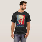 Donald Trump Wollte für Präsident Funny Trump 2024 T-Shirt (Vorne ganz)