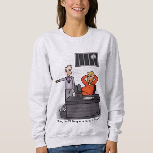 Donald Trump Women's Sweatshirt (Vorderseite)