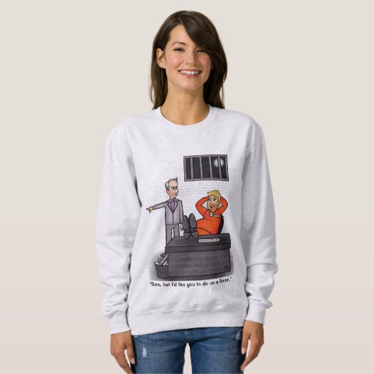 Donald Trump Women's Sweatshirt (Vorne ganz)