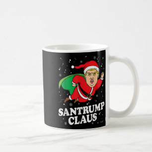 Donald Trump Xmas Funny Weihnachtsmannmütze Shirt Kaffeetasse