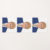 DONALD TRUMP YOGA MATS YOGAMATTE (Vorderseite (Horizontal))
