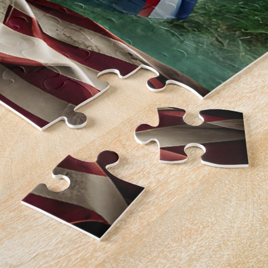 Donald Trump zieht das Puzzle "Sumpf MAGA 2024" ab (Seite)