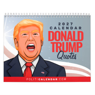 DONALD TRUMP ZITATE 2027 KALENDER