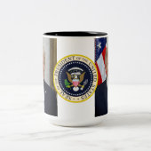 Donald Trump Zweifarbige Tasse (Mittel)