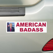 Donald- Trumpamerikaner Badass 2020 Autoaufkleber (Auf Auto)