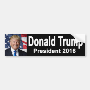 Donald- TrumpAutoaufkleber Autoaufkleber
