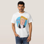 Donald TrumpCartoon-T-Shirt 2016 T-Shirt (Vorne ganz)