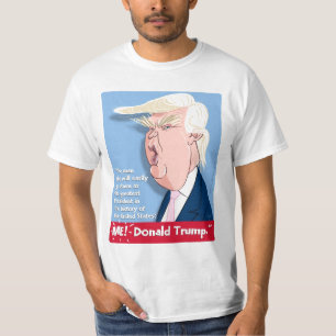 Donald- TrumpCartoon-T - Shirt: Bestster Präsiden T-Shirt