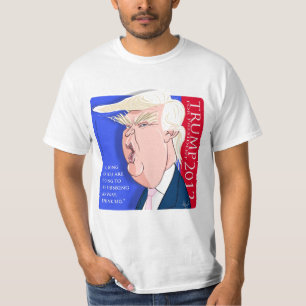 Donald- TrumpCartoon-T - Shirt: Bestster Präsiden T-Shirt