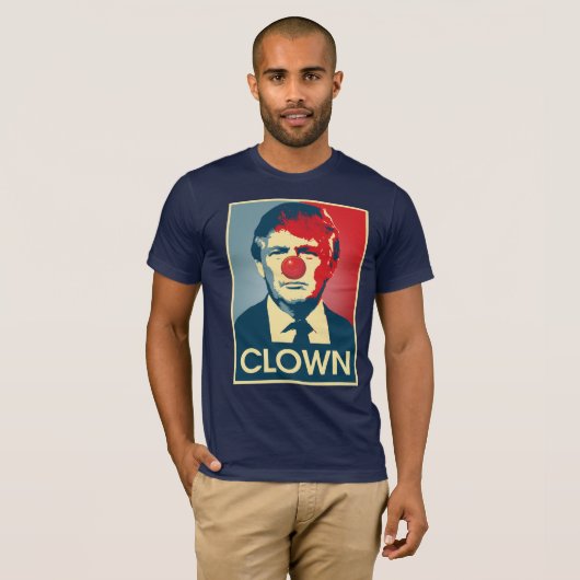 Donald- Trumpclown -- Anti-Trumpf 2016 - T-Shirt (Vorne ganz)