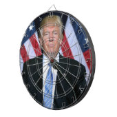 Donald TrumpDartboard Dartscheibe (Vorderseite rechts)