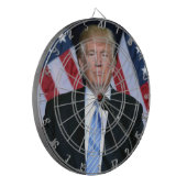 Donald TrumpDartboard Dartscheibe (Vorderseite Links)