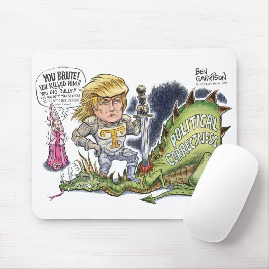Donald- TrumpdracheSlayer Mousepad (Mit Mouse)