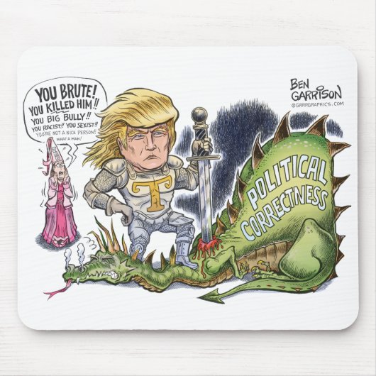 Donald- TrumpdracheSlayer Mousepad (Vorne)