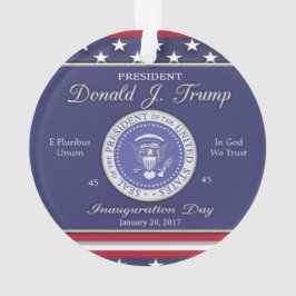 Donald- Trumpeinweihungs-Tag Ornament