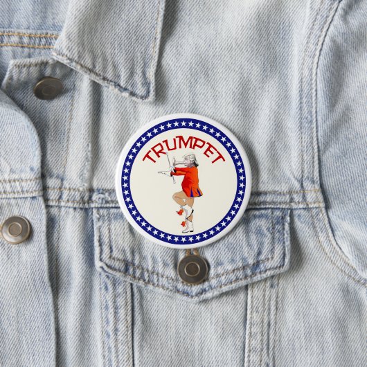 Donald Trumpet Button (Beispiel)