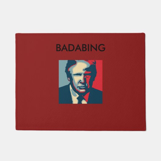 DONALD- TRUMPfußmatte Fußmatte (Vorderseite)