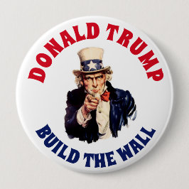 DONALD- TRUMPgestalt DIE WAND Button
