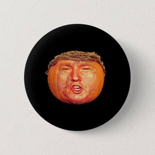 Donald Trumpkin Classic Button (Vorderseite)