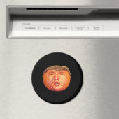 Donald Trumpkin Classic Magnet (In Situ (Geschirrspüler))