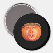 Donald Trumpkin Classic Magnet (Vorderseite/Rückseite)