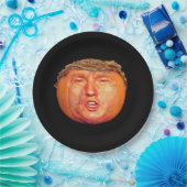 Donald Trumpkin Classic Pappteller (Party)