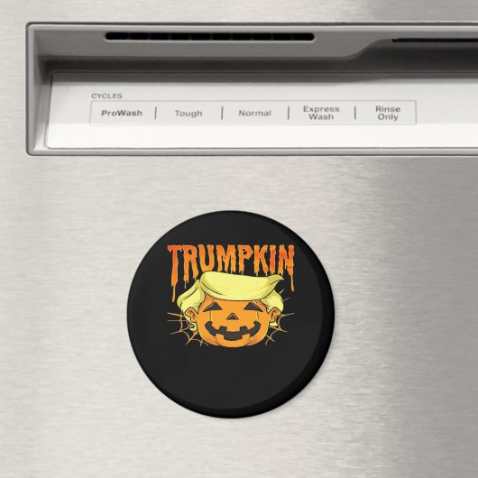 Donald Trumpkin Funny Präsident Party Halloween Cl Magnet (In Situ (Geschirrspüler))