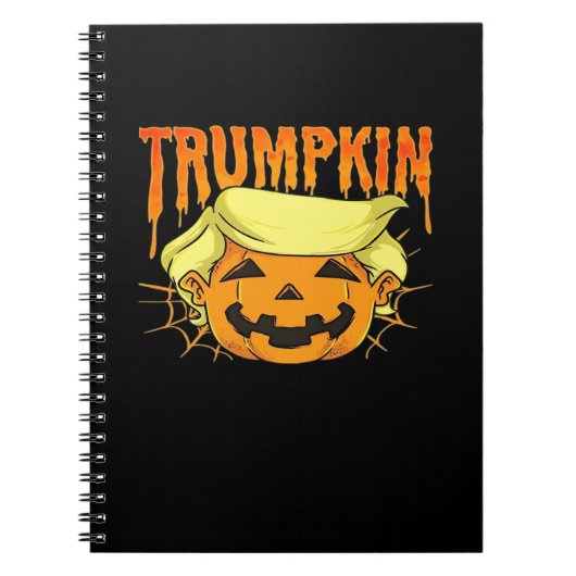 Donald Trumpkin Funny Präsident Party Halloween Cl Notizblock (Vorderseite)