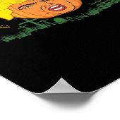 Donald Trumpkin macht Halloween wieder groß T Poster (Ecke)