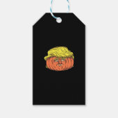Donald Trumpkin Pumpking Geschenkanhänger (Vorderseite)