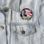 Donald- Trumpknopf Button (Beispiel)