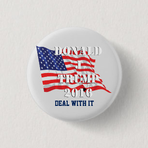 Donald- Trumpknopf Button