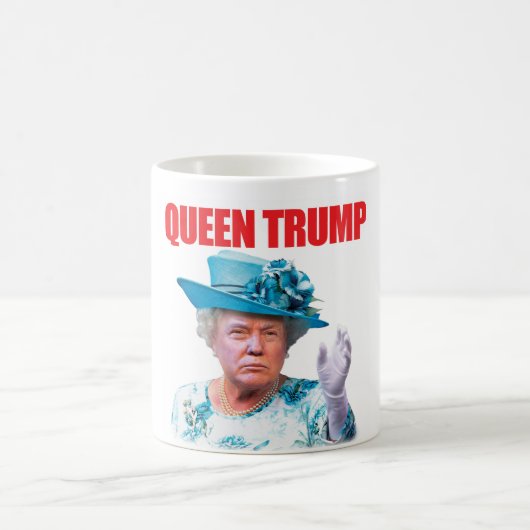Donald- Trumpkönigin-Trumpf-Tasse Kaffeetasse (Mittel)