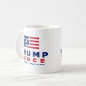 Donald- Trumppennies-Wahlkampf 2016 Kaffeetasse (Vorderseite Links)