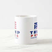 Donald- Trumppennies-Wahlkampf 2016 Kaffeetasse (Mittel)