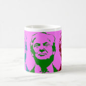 Donald- TrumpPop-Kunst-Abstimmungs-Trumpf 2020 Kaffeetasse (Mittel)