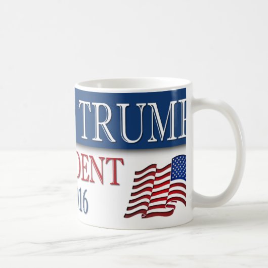 Donald- Trumppräsident 2016 Kaffeetasse (Rechts)