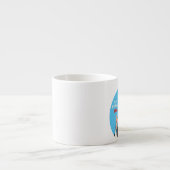 Donald- Trumppräsident 2016 Karikatur Espressotasse (Vorderseite)