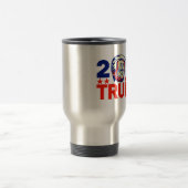 Donald- Trumppräsident 2016 Retro Reisebecher (Mittel)