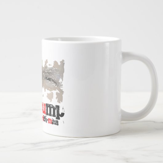 Donald Trumppräsident machen Amerika groß wieder Jumbo-Tasse (Rechts)
