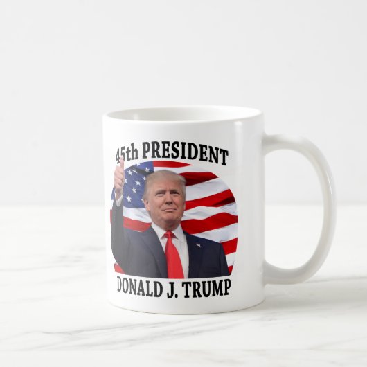 DONALD- TRUMPpräsident MUG Kaffeetasse (Rechts)