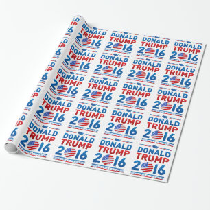 DONALD TRUMPPräsidentschaftswahl 2016 Geschenkpapier