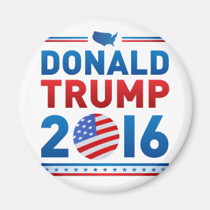 DONALD TRUMPPräsidentschaftswahl 2016 Magnet