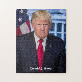 Donald- Trumpspannvorrichtung sah Puzzlespiel Puzzle