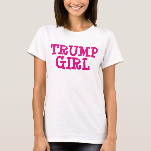 DONALD- TRUMPT - Shirts, TRUMPF-MÄDCHEN T-Shirt (Vorderseite)
