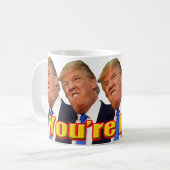 Donald- TrumpTasse 002 Kaffeetasse (Vorderseite Links)