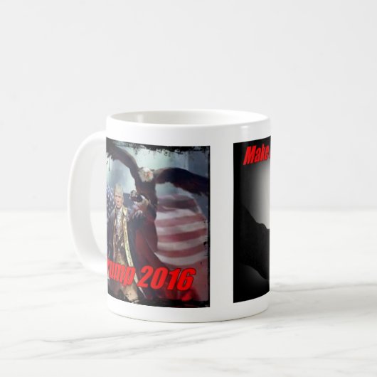 Donald TrumpTasse 2016 Kaffeetasse (Vorderseite Links)