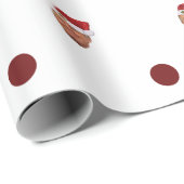 Donald- TrumpTupfen-WeihnachtsPackpapier Geschenkpapier (Rolleneckpunkt)