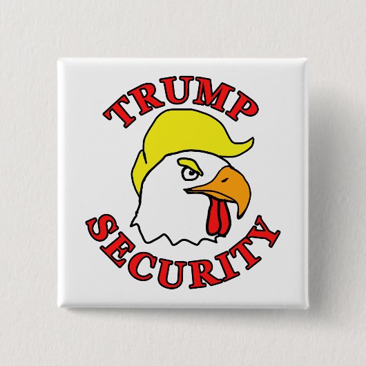 Donald- Trumpwahl-Sicherheit Button (Vorderseite)
